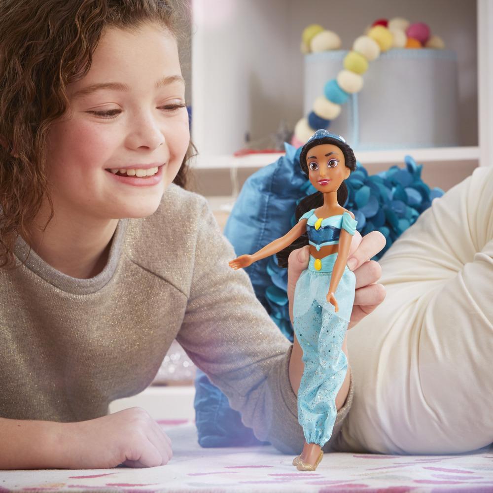 Hasbro Princess Bambola principessa Disney Shimmer Jasmine Accessori inclusi 