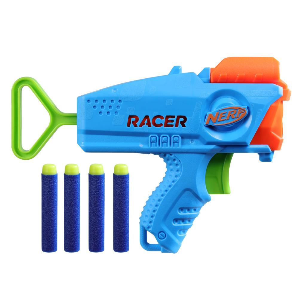  NERF Elite Junior Explorer Easy-Play Toy Foam Blaster, 8 Darts  for Kids Outdoor Games, Ages 6 & Up : Toys & Games