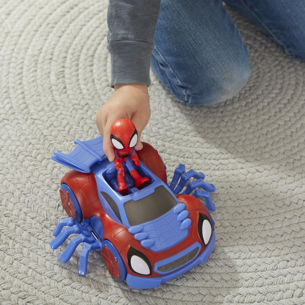 Marvel Spidey and His Amazing Friends Change 'N Go Web-Crawler and Spidey Figure