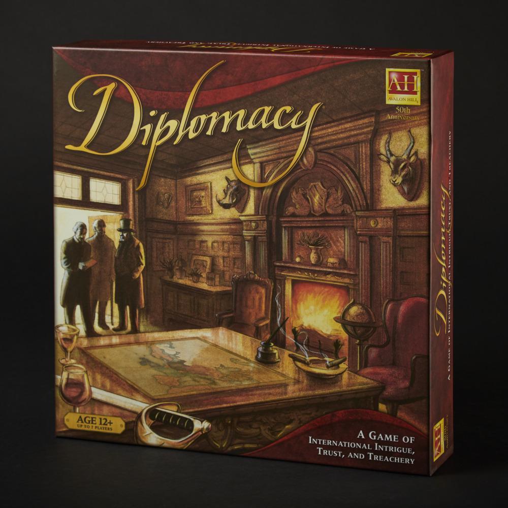 Avalon Hill Diplomacy Cooperative Strategy Board Game, Ages 12 and Up, 2-7 Players
