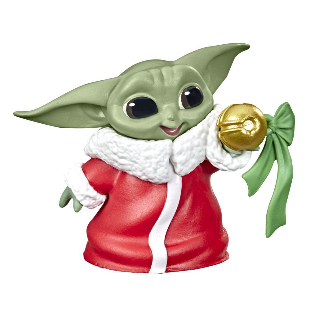 Star Wars The Bounty Collection Grogu (The Child) Holiday Edition Collectible Figure 2.25-Inch-Scale Jingle Bell Pose
