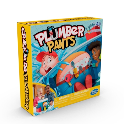 Hasbro Gaming Plumber Pants Game for Kids Ages 4 for sale online