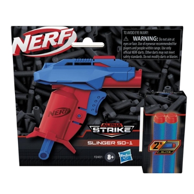 Hasbro Stinger SD-1 Nerf Alpha Strike Spielzeug-Blaster inklusive acht Nerf E 