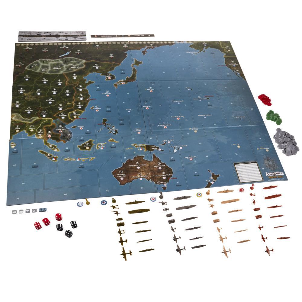 Avalon Hill Axis & Allies Pacific 1940 Second Edition WWII Strategy Board Game, Ages 12 and Up, 2-4 Players
