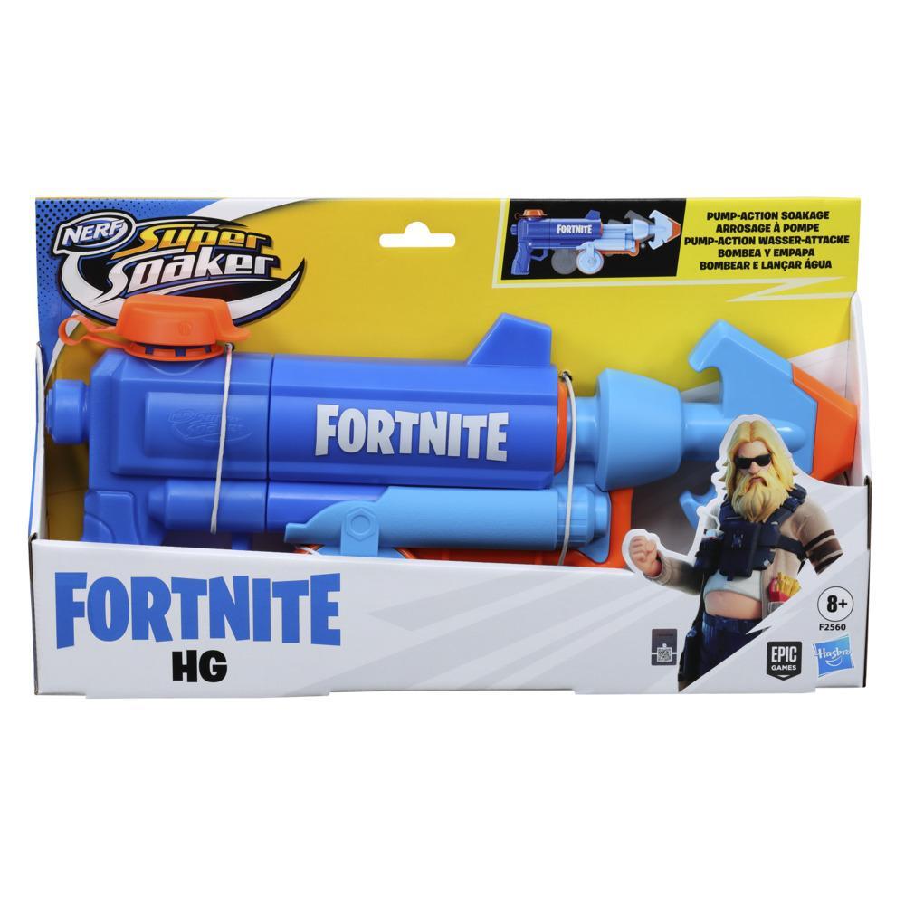 Nerf Super Soaker Fortnite HG Water Blaster, Pump-Action Soakage, Outdoor Summer Games For Teens, Adults