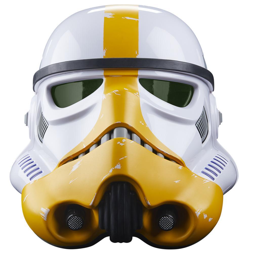 Star Wars The Black Series The Mandalorian Artillery Stormtrooper Premium Electronic Helmet Roleplay, Ages 14 and Up