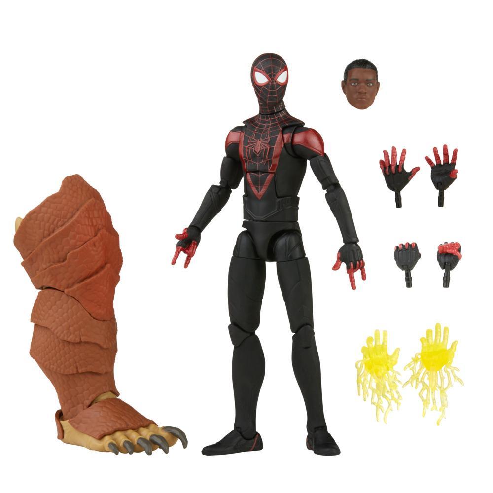 Marvel Legends Series Gamerverse Miles Morales 6-inch Collectible Action Figure Toy and 1 Build-A-Figure Part(s)