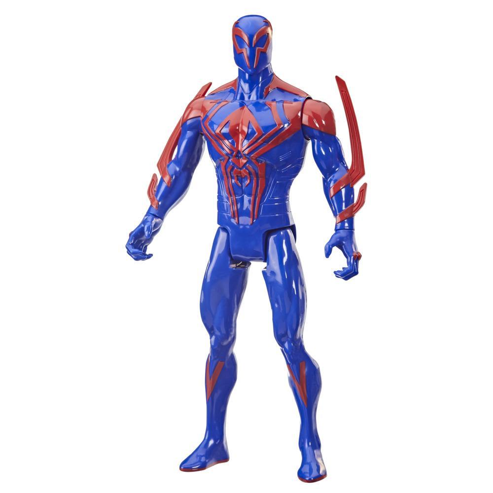 Marvel Spider-Man: Across the Spider-Verse Titan Hero Series Spider-Man 2099 Toy, 12-Inch-Scale Figure, Ages 4 and Up