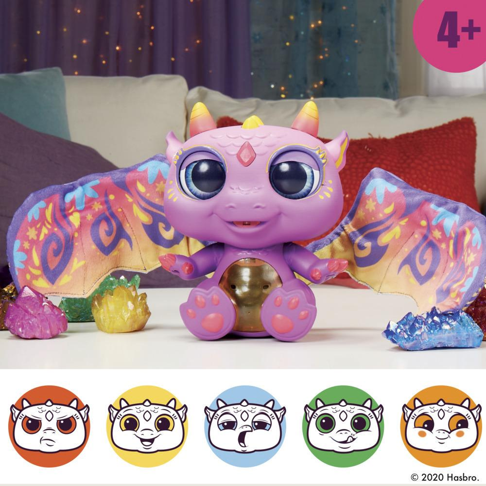 color change eyes 50 Moodwings Baby Dragon Interactive Pet Sounds & Reactions 