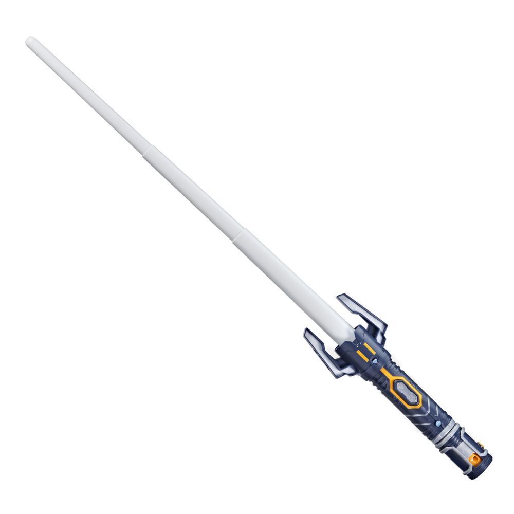 Star Wars Lightsaber Forge Ahsoka Tano Extendable White Lightsaber Roleplay Toy for Kids Ages 4 and Up