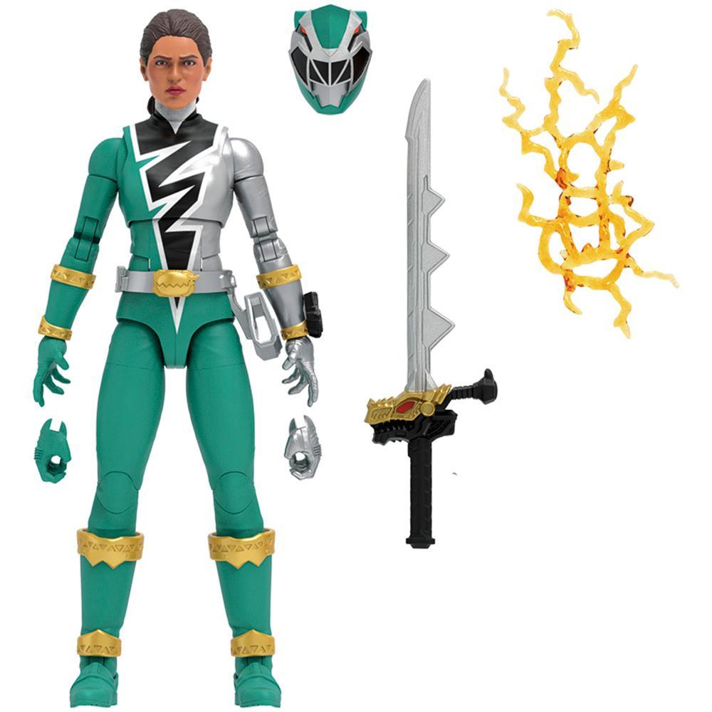 Power Rangers Lightning Collection Dino Fury Green Ranger 6-Inch Scale Action Figure Collectible