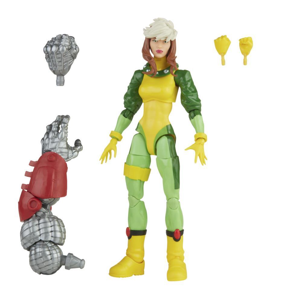 Hasbro Marvel Legends Series 6-inch Scale Action Figure Toy Marvel's Rogue, Includes Premium Design, 2 Accessories, and 1 Build-A-Figure Part