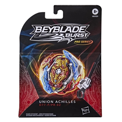 Beyblade Burst Pro Series Union Achilles Spinning Top Starter Pack -- Battling Game Top with Launcher Toy