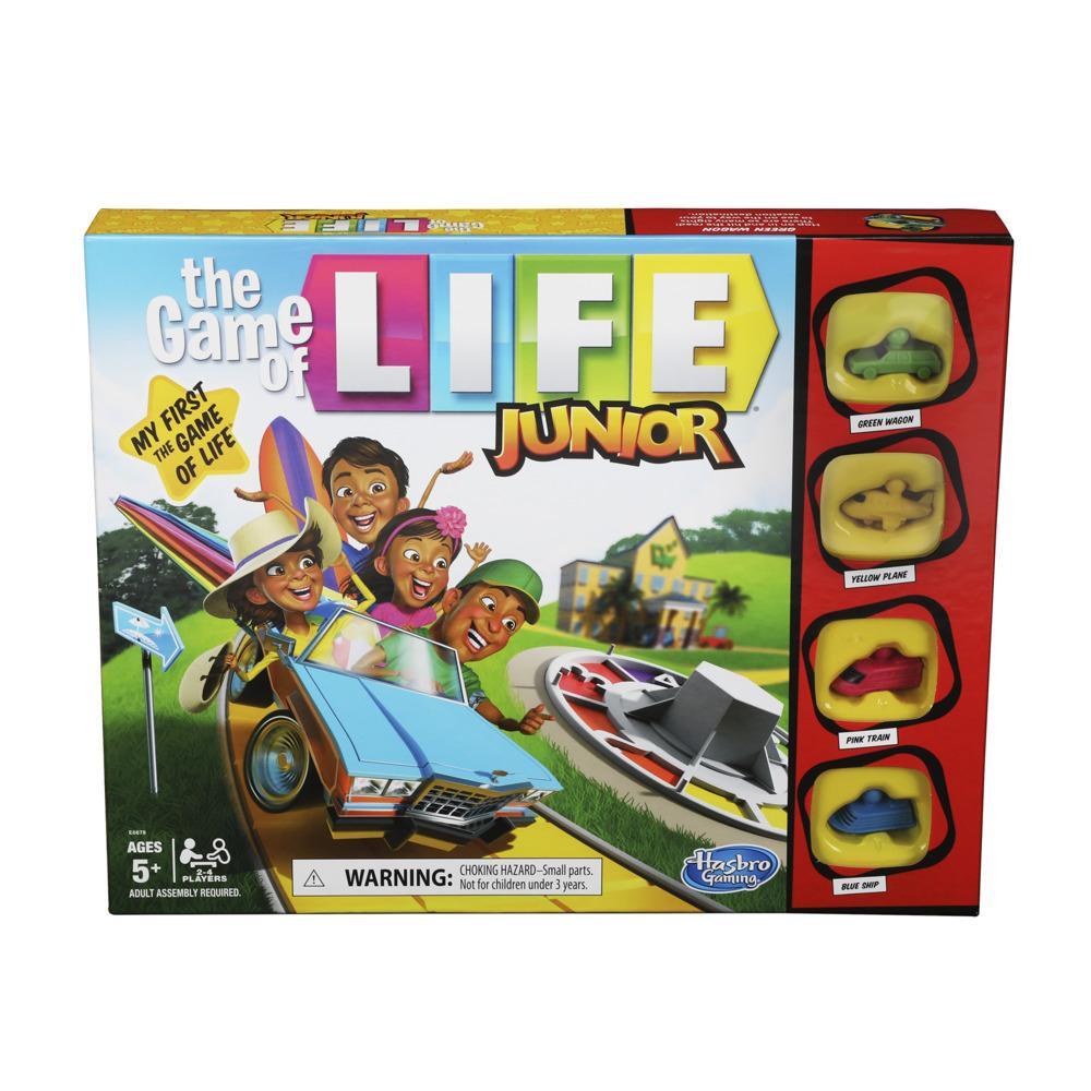 The Game of Life Junior Board Game for Kids Ages 5 and Up | Hasbro 
