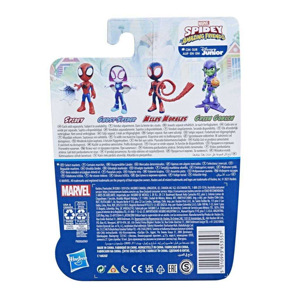 Includes 1 Accessory for Kids Ages 3 and Up Marvel Spidey and His Amazing Friends Miles Morales Hero Figure 4-Inch Scale Action Figure