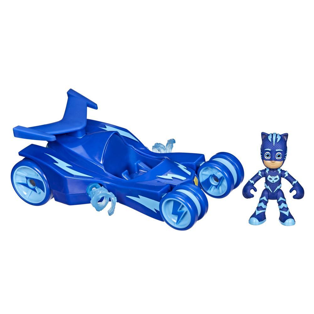PJ Masks Catboy Deluxe Vehicle Preschool Toy, Cat-Car Toy with Catboy Action Figure for Kids Ages 3 and Up