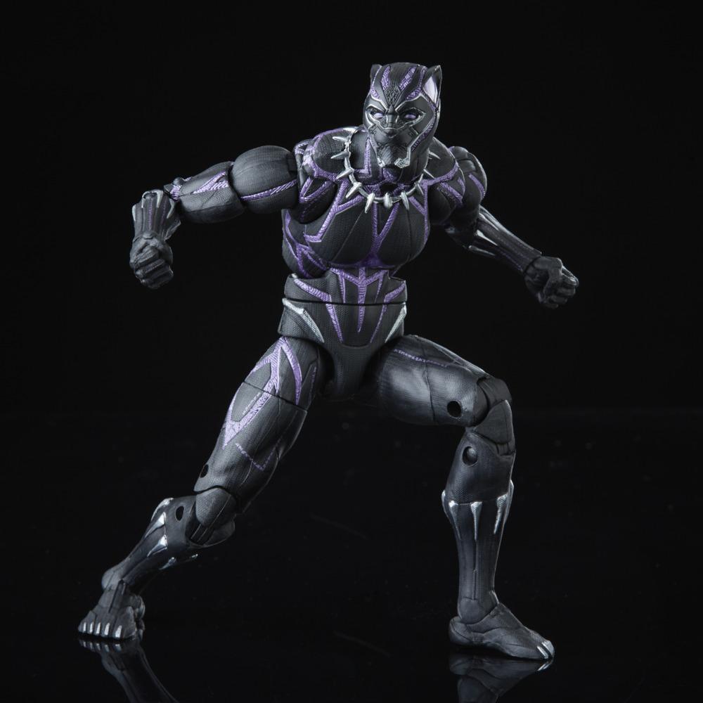 3 Accessories Marvel Legends Series Black Panther Legacy Collection Black Panther 6-inch Action Figure Collectible Toy 