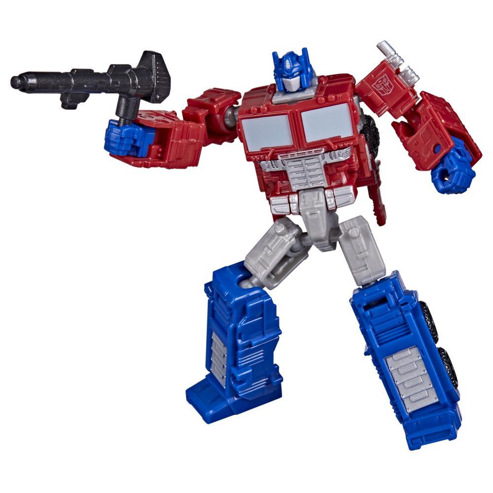 Transformers Toys Generations Legacy Core Optimus Prime Action Figure - 8 and Up, 3.5-inch