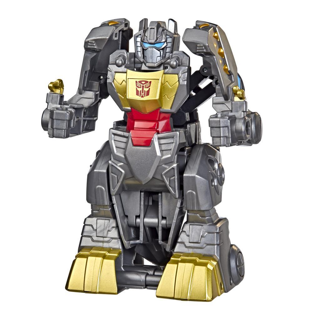 Transformers Classic Heroes Team Grimlock Converting Toy, 4.5-Inch Action Figure, Kids Ages 3 and Up