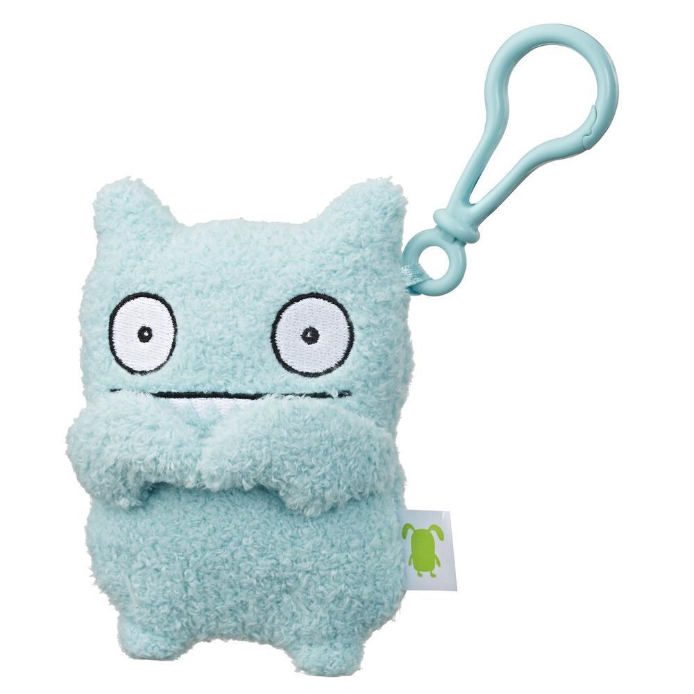 UglyDolls Ice-Bat To-Go Stuffed Plush Toy with Clip, 5 inches tall