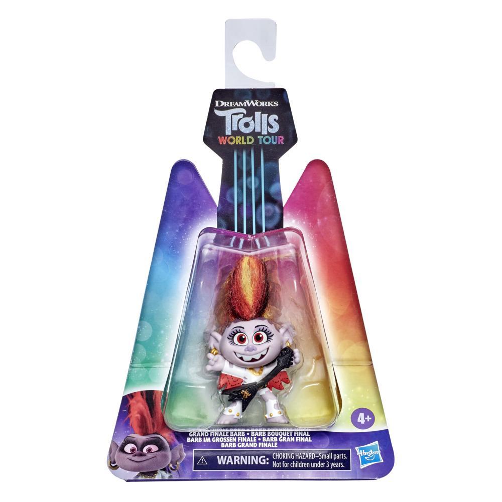 DreamWorks Trolls World Tour Grand Finale Barb Doll with Guitar Accessory, Collectible Toy Figure, Kids 4 and Up