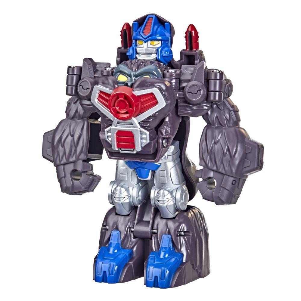 Transformers Classic Heroes Team Optimus Primal Converting Toy, 4.5-Inch Action Figure, Kids Ages 3 and Up