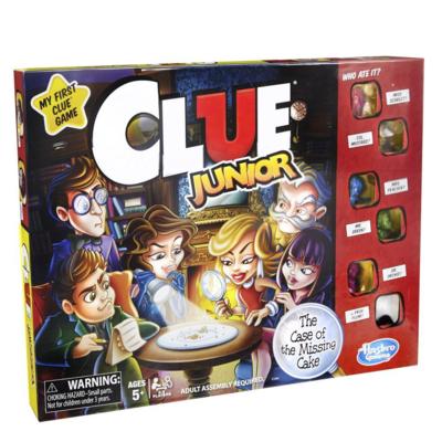 Hasbro Cluedo Junior Board Game-The Case of the Missing gâteau C12931020