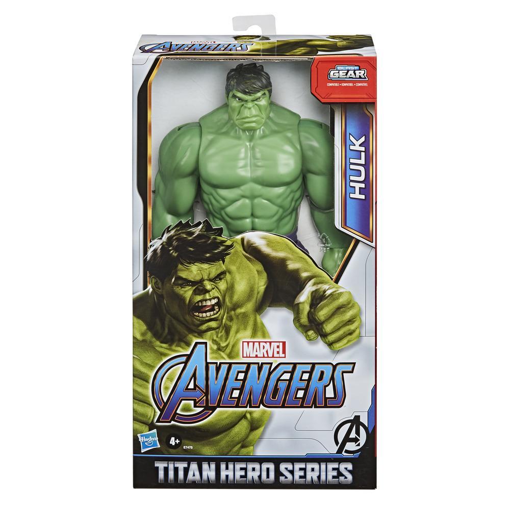 Marvel Avengers Titan Hero Series 30cm Blast Gear Deluxe Hulk Action Figure Toy 