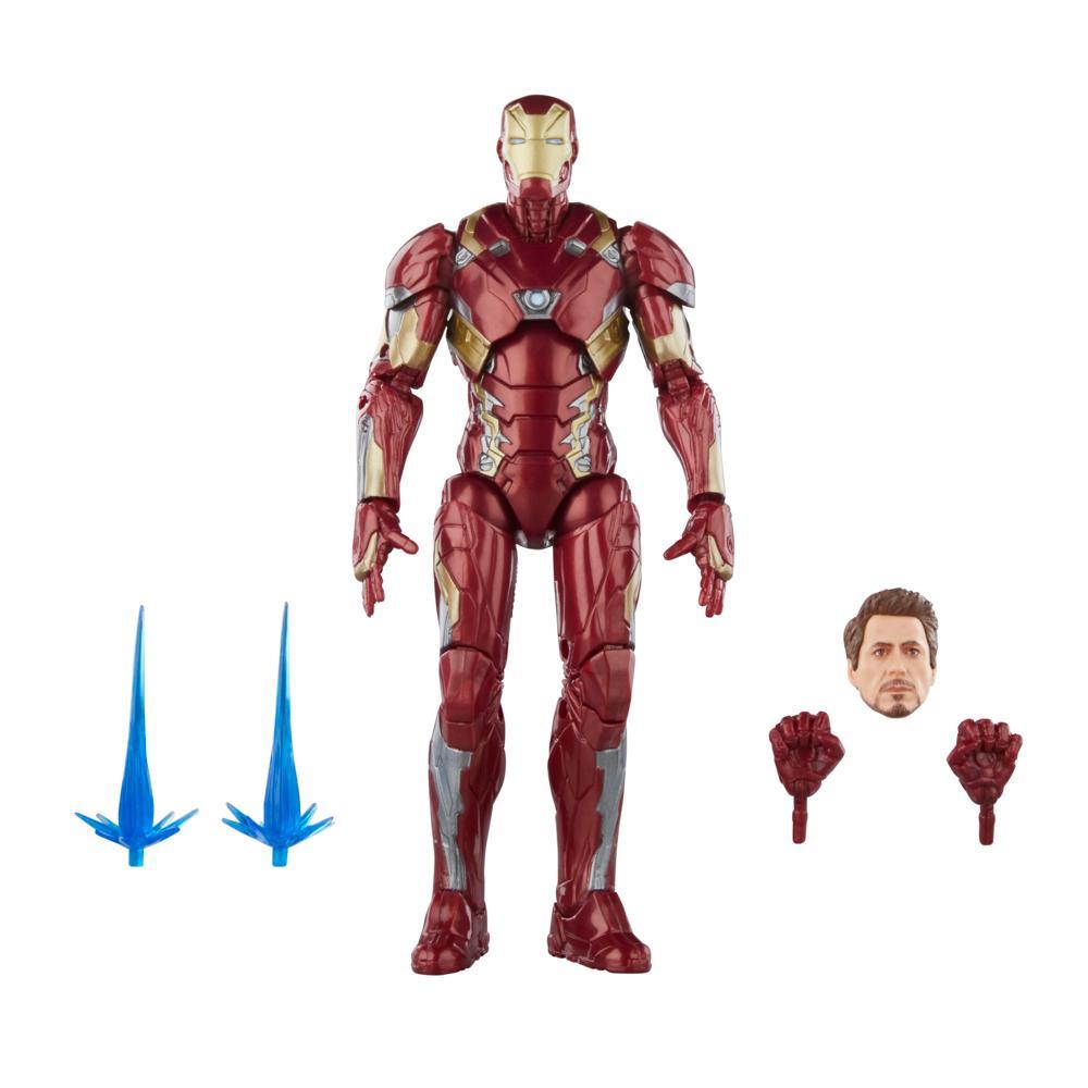 Hasbro Marvel Legends Series Iron Man Mark 46, 6 Marvel Legends