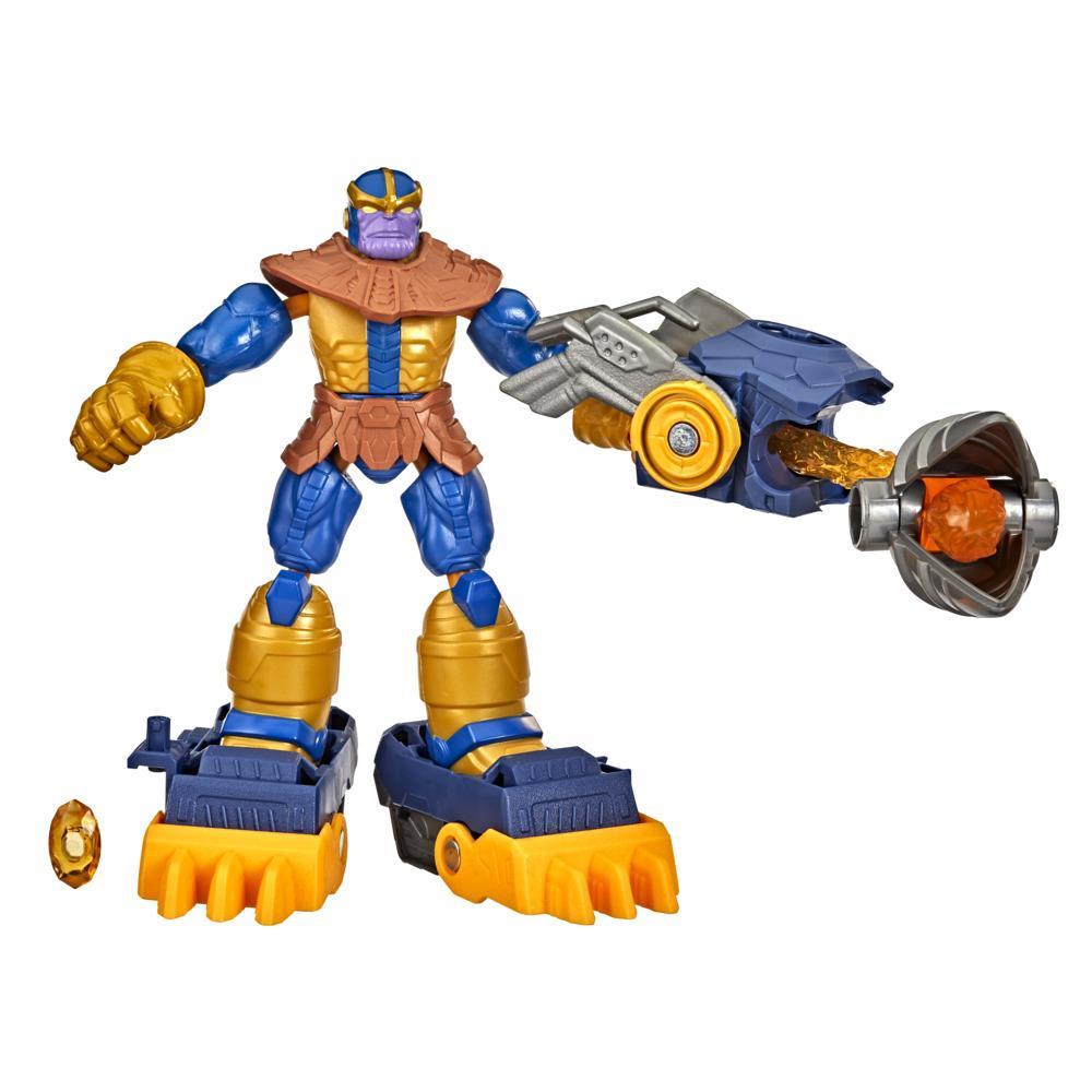 Marvel Avengers Bend and Flex Missions Thanos Fire Mission Figure, 6-Inch-Scale Bendable Toy for Kids Ages 4 and Up