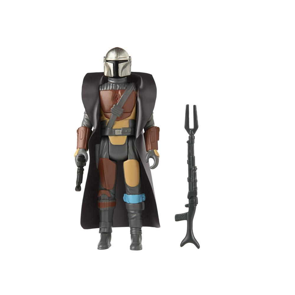 Star Wars Retro Collection The Mandalorian Toy 3.75-Inch-Scale Collectible Action Figure, Toys for Kids Ages 4 and Up