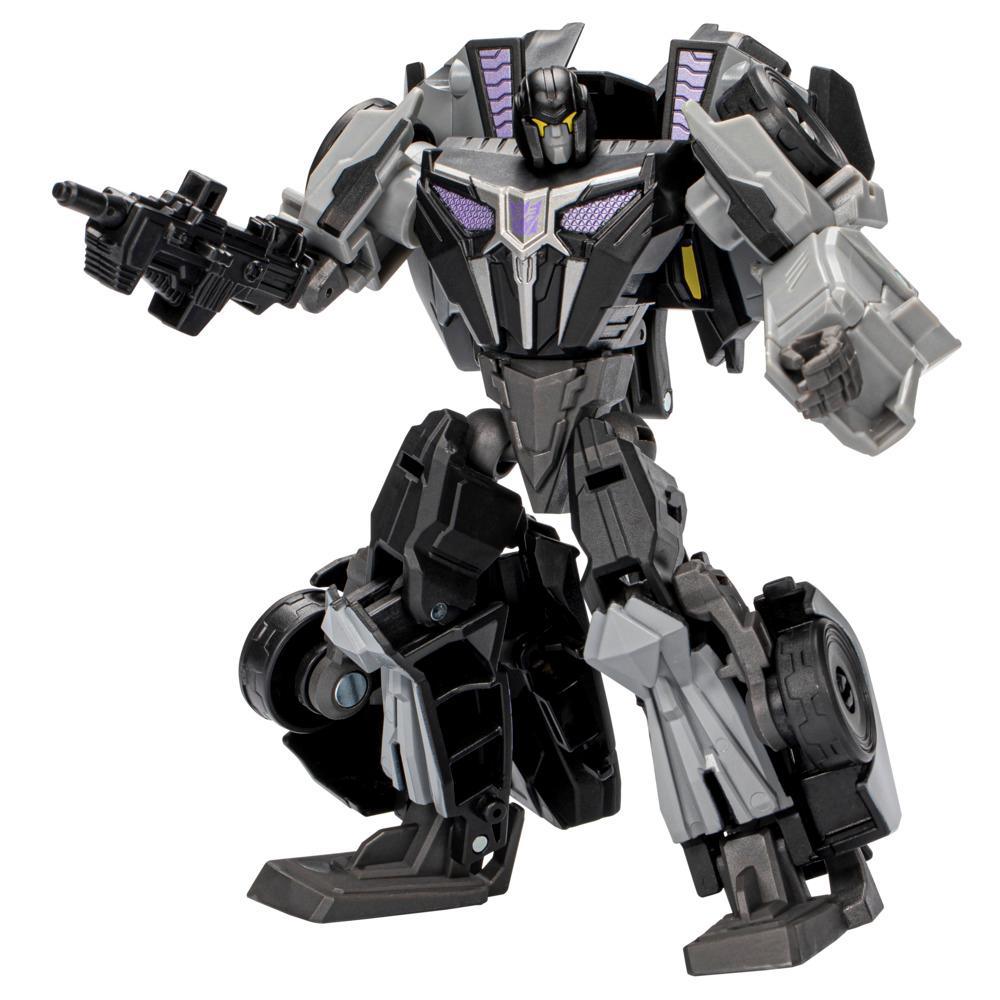 Transformers Studio Series Deluxe 02 Gamer Edition Barricade Converting Action Figure (4.5”)