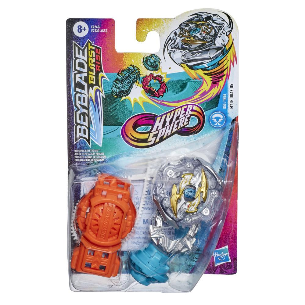 Beyblade Burst Rise Hypersphere Myth Odax O5 Starter Pack -- Battling Top Toy and Right/Left-Spin Launcher