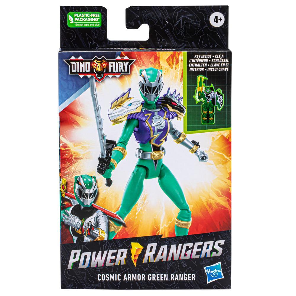 Power Rangers Dino Fury Cosmic Armor Green Ranger Power Rangers Toys