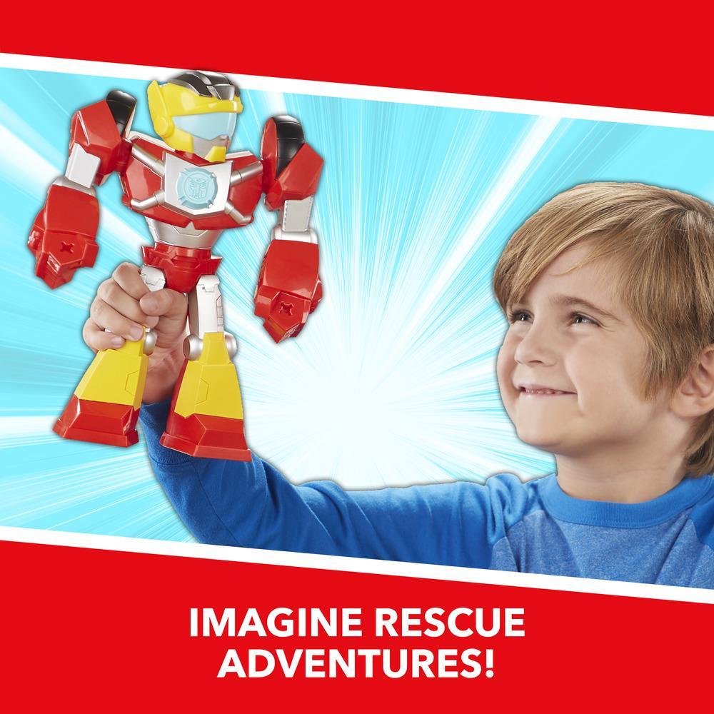 Transformers Rescue Bots Academy Mega Mighties Hot Shot 10-inch