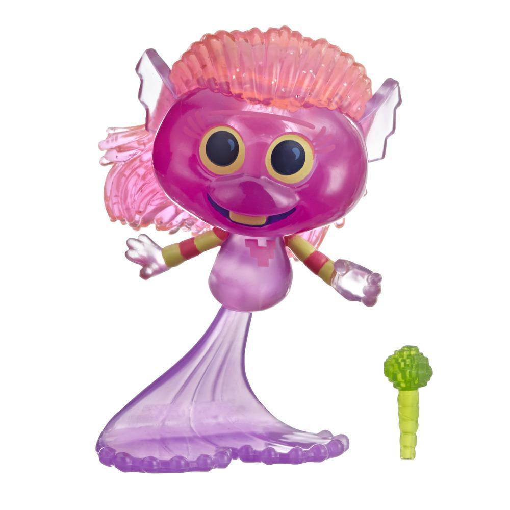 DreamWorks Trolls World Tour Mermaid, Doll Figure with Microphone Accessory, Toy Inspired by the Movie Trolls World Tour