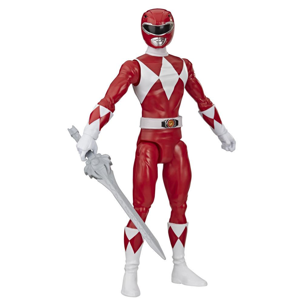 Power Rangers Mighty Morphin Red Ranger 12-Inch Action Figure Toy Inspired by Classic Power Rangers TV Show