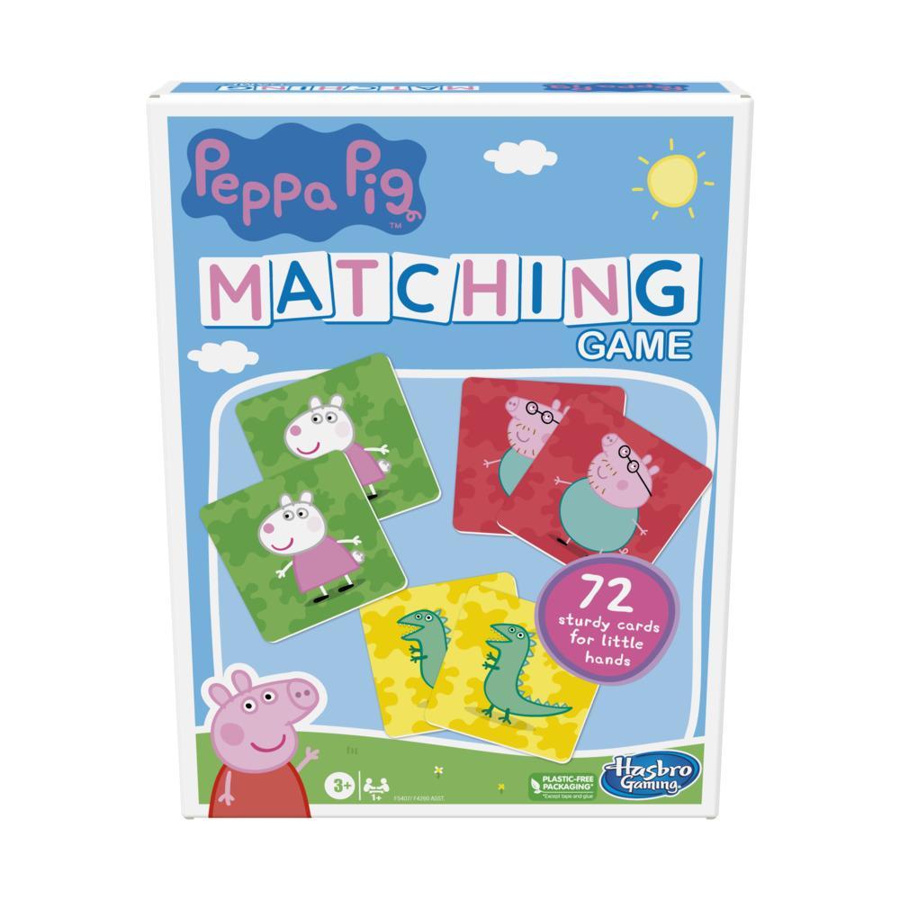 Peppa Pig Matching Game for Kids Ages 3 and Up, Fun Preschool Game for 1+ Players