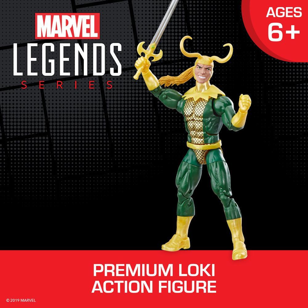 Marvel E3977 Legends Series 6in Loki Action Figure with Accessory for sale online