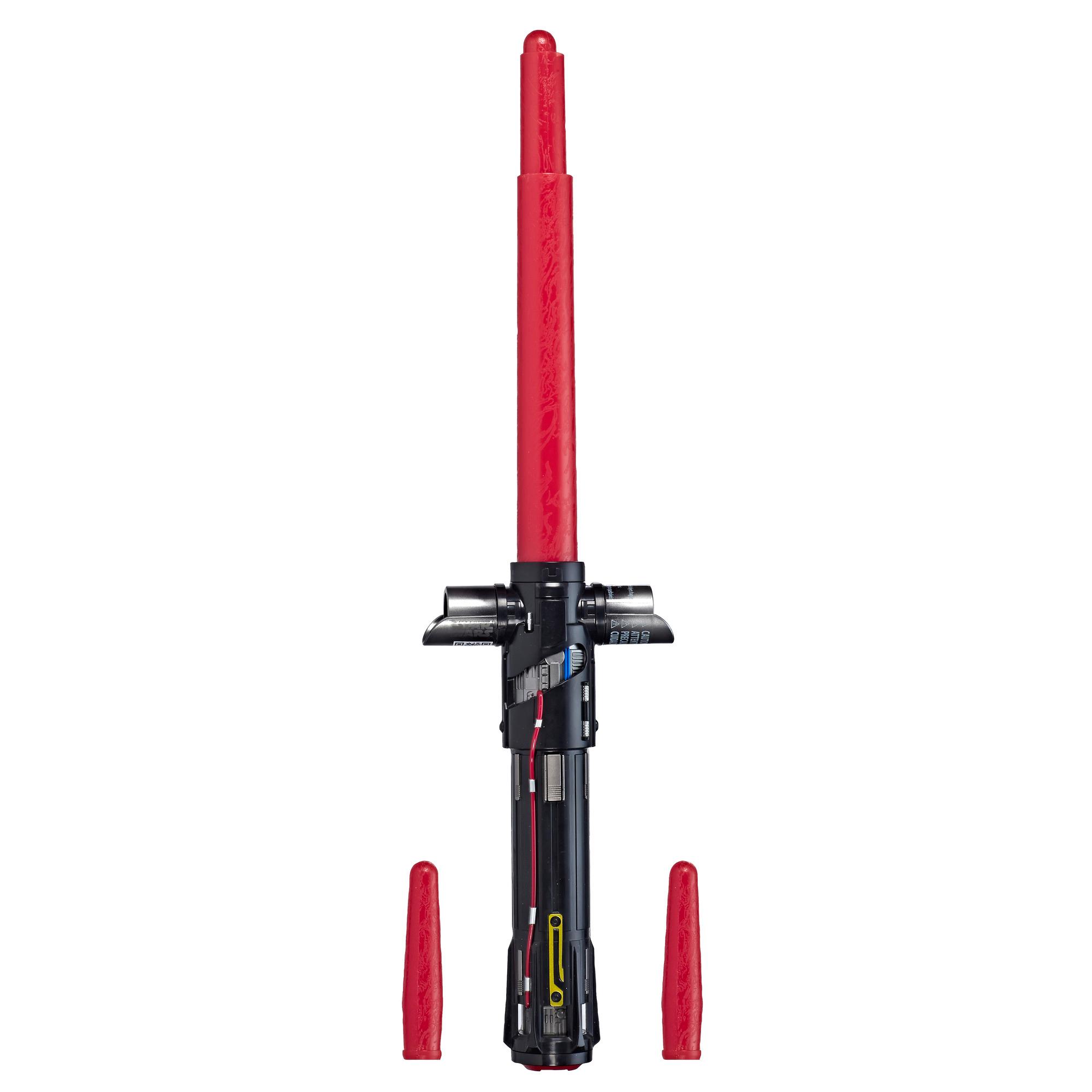 Star Wars Kylo Ren Electronic Red Lightsaber Toy for Ages 6 and Up with Lights, 