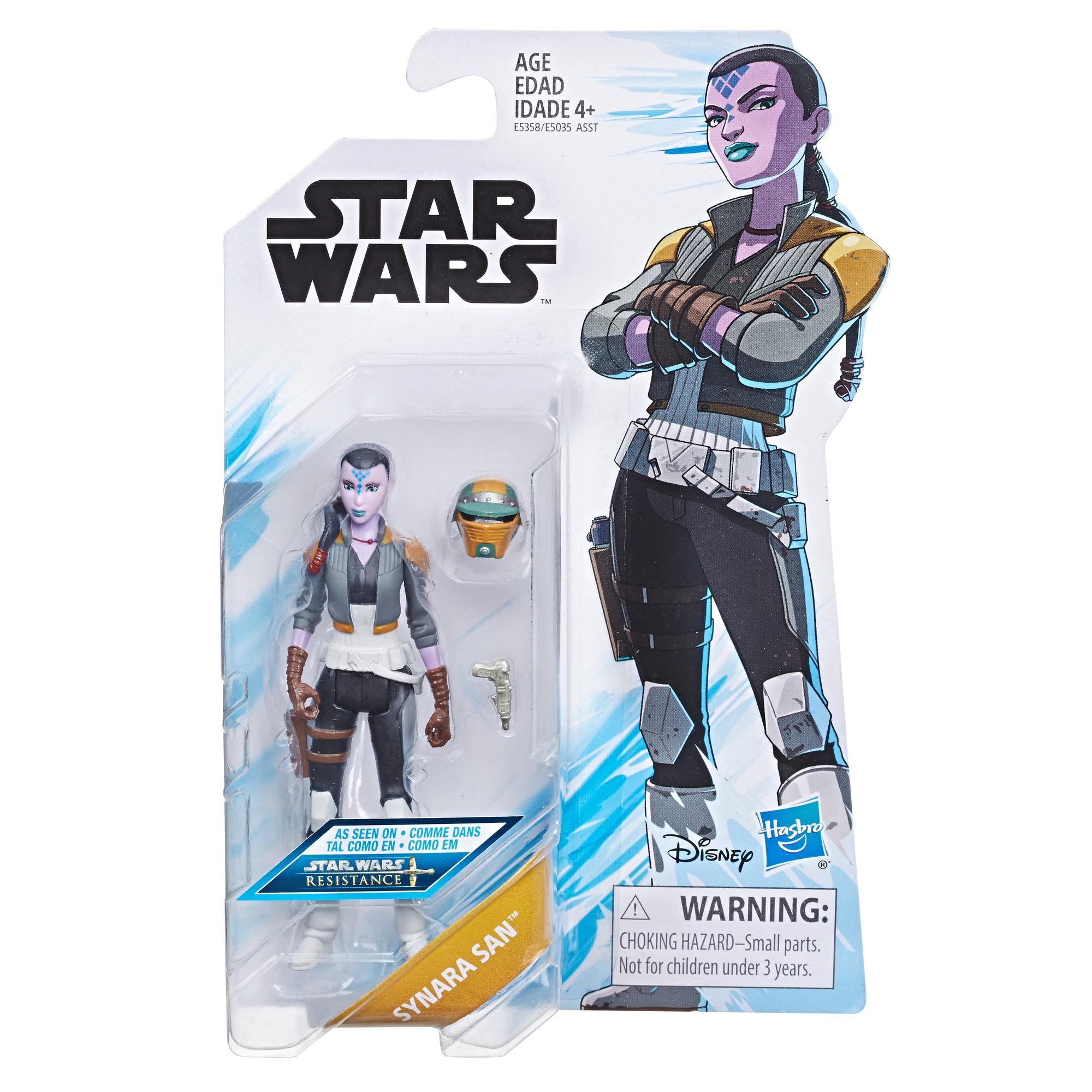 Hasbro Star Wars Resistance Animated Series 3.75-inch Torra Doza Action Figure for sale online 