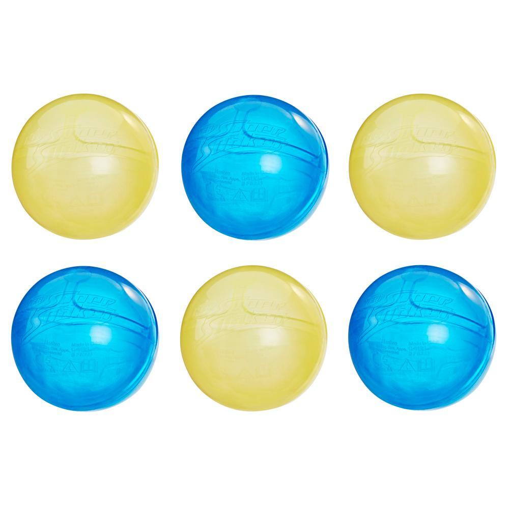 Nerf Super Soaker Hydro Balls 6-Pack, Reusable Water-Filled Balls