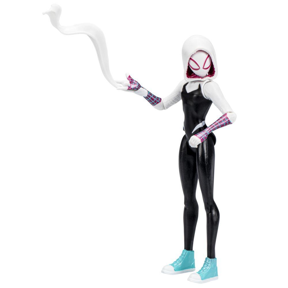 Marvel Spider-Man: Across the Spider-Verse Spider-Gwen Toy, 6-Inch-Scale Figure with Accessory for Kids Ages 4 and Up