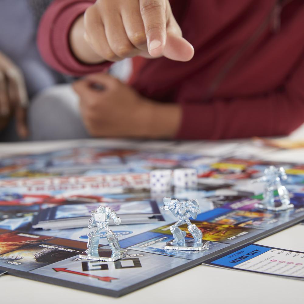 Monopoly: Transformers Edition Board Game for Kids Ages 8 and Up 