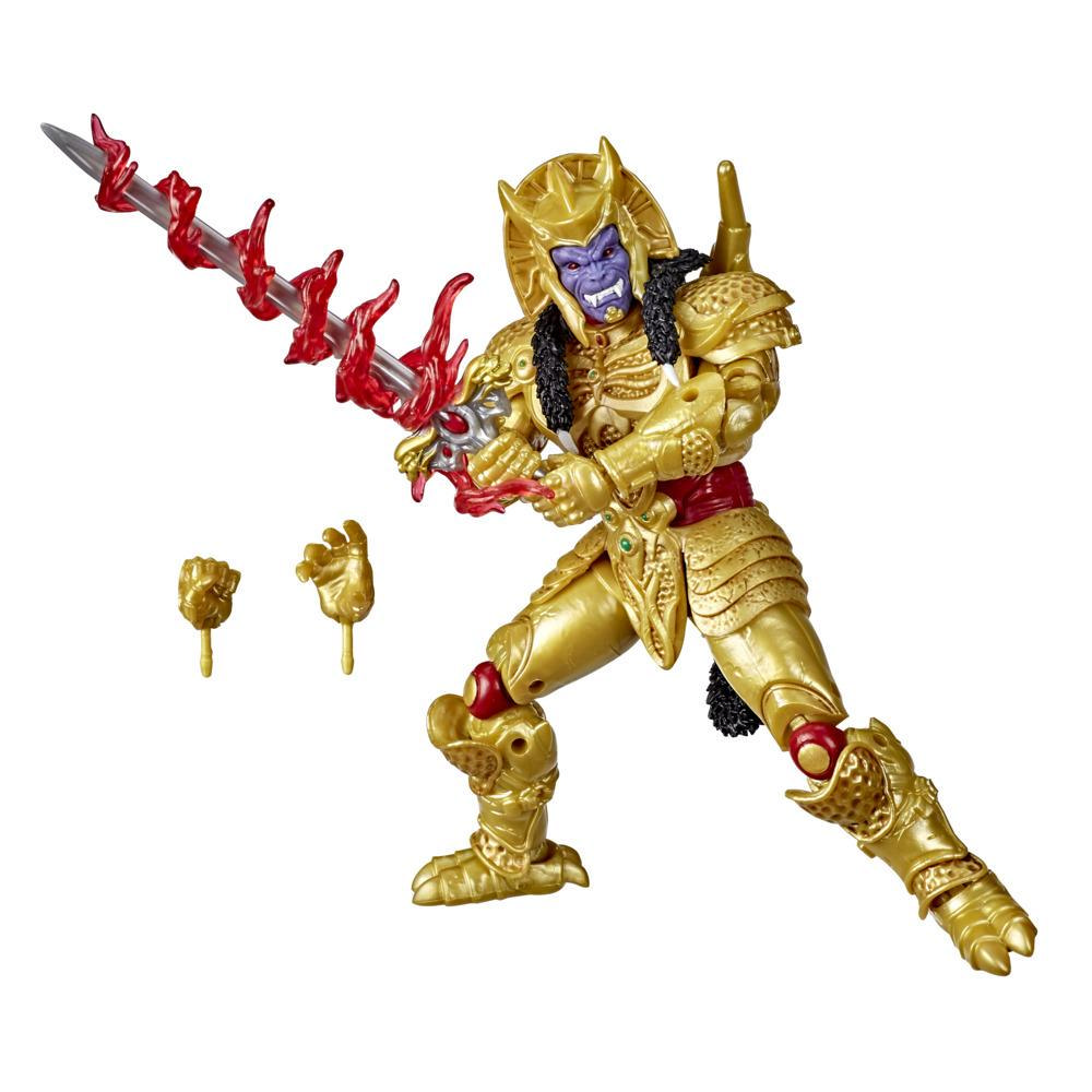Power Rangers Lightning Collection Mighty Morphin Goldar 6-Inch Premium Collectible Action Figure Toy with Accessories