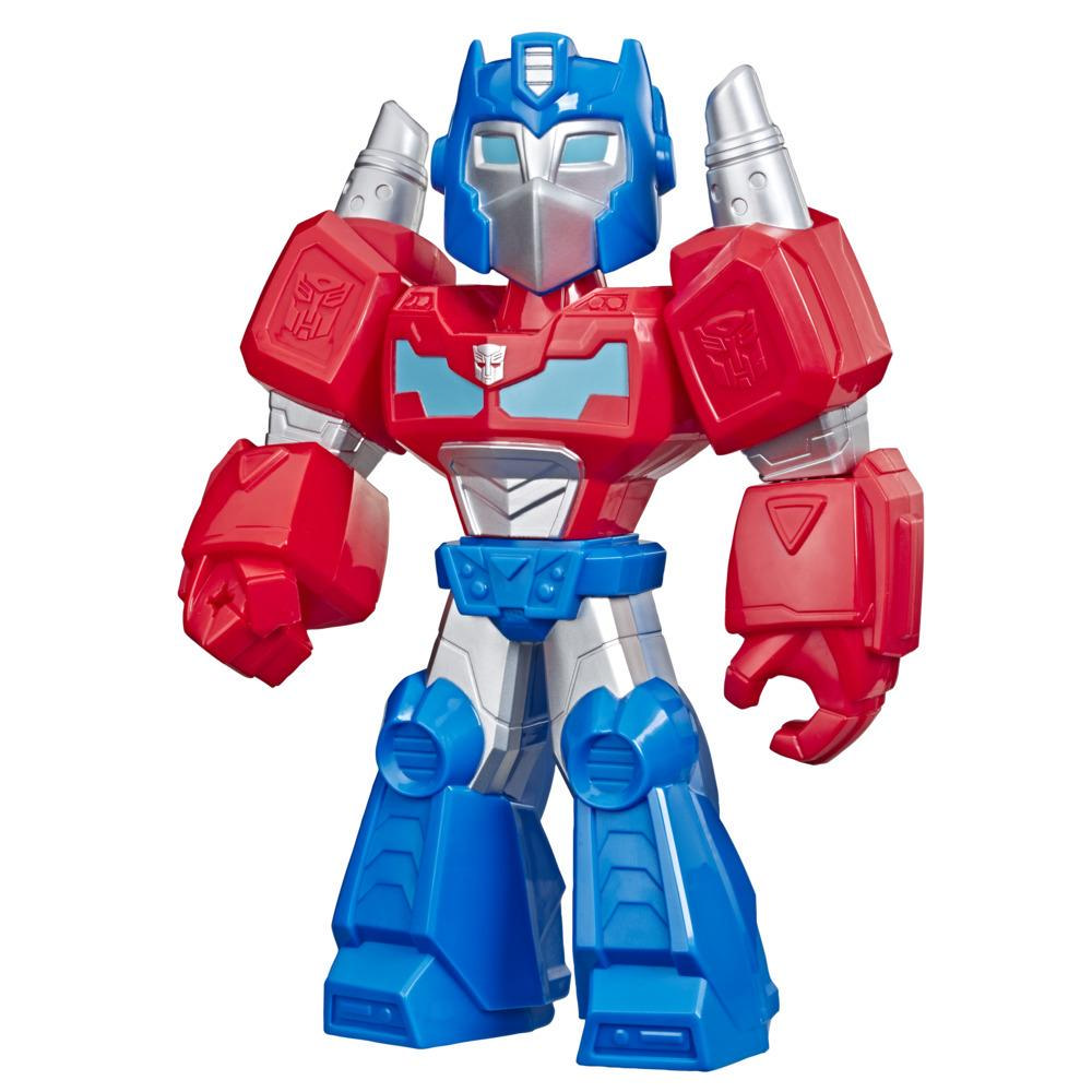 Playskool Heroes Mega Mighties Transformers Rescue Bots Academy Optimus Prime Figure, Toys for Kids Ages 3 and Up