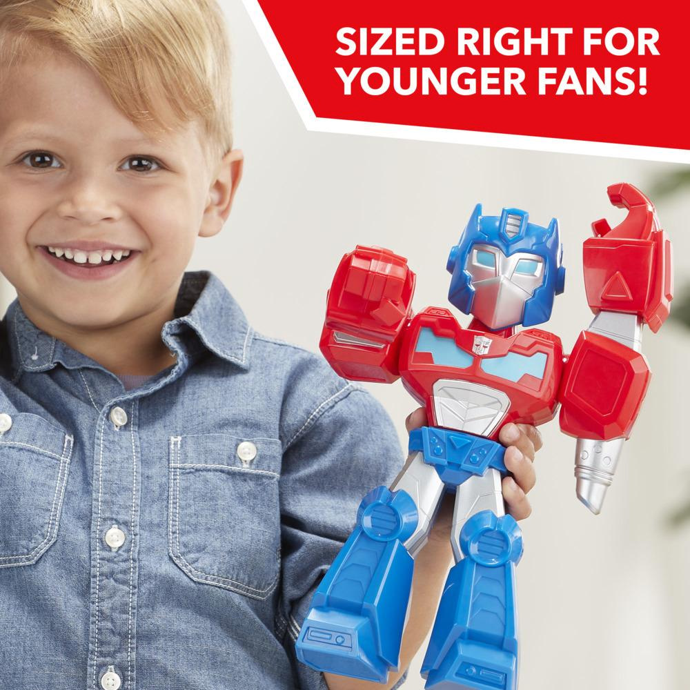 Details about   Tranformers Mega Mighties Figure 10 Inches Optimus Prime Rescue Bots Academy 