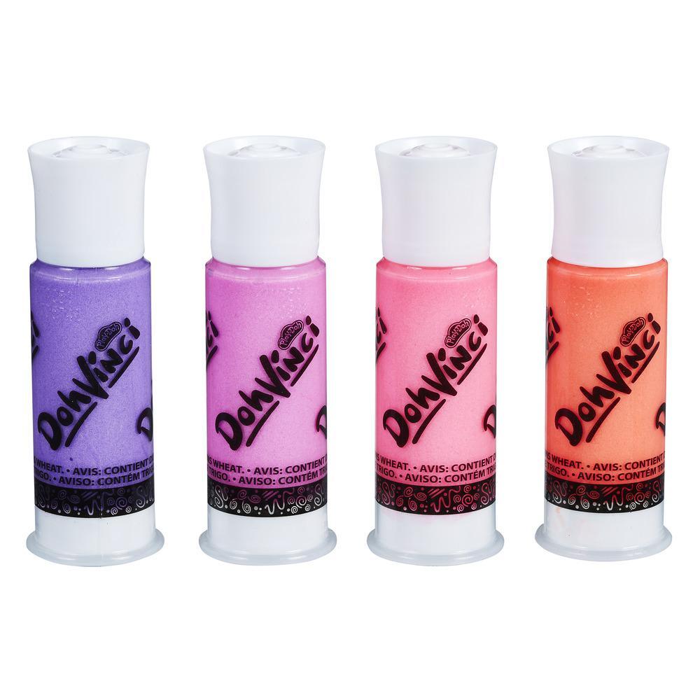 DohVinci 4-Pack Drawing Compound - Pinks and Purples