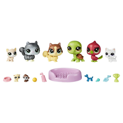 Littlest Pet Shop Kids Gift Toys Mini Collection Lot of 6 NEW 