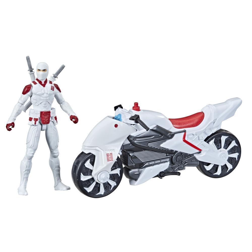 Snake Eyes: G.I. Joe Origins Storm Shadow with Stealth Cycle Figure and Vehicle with Ninja Spin Attack, Ages 4 and Up